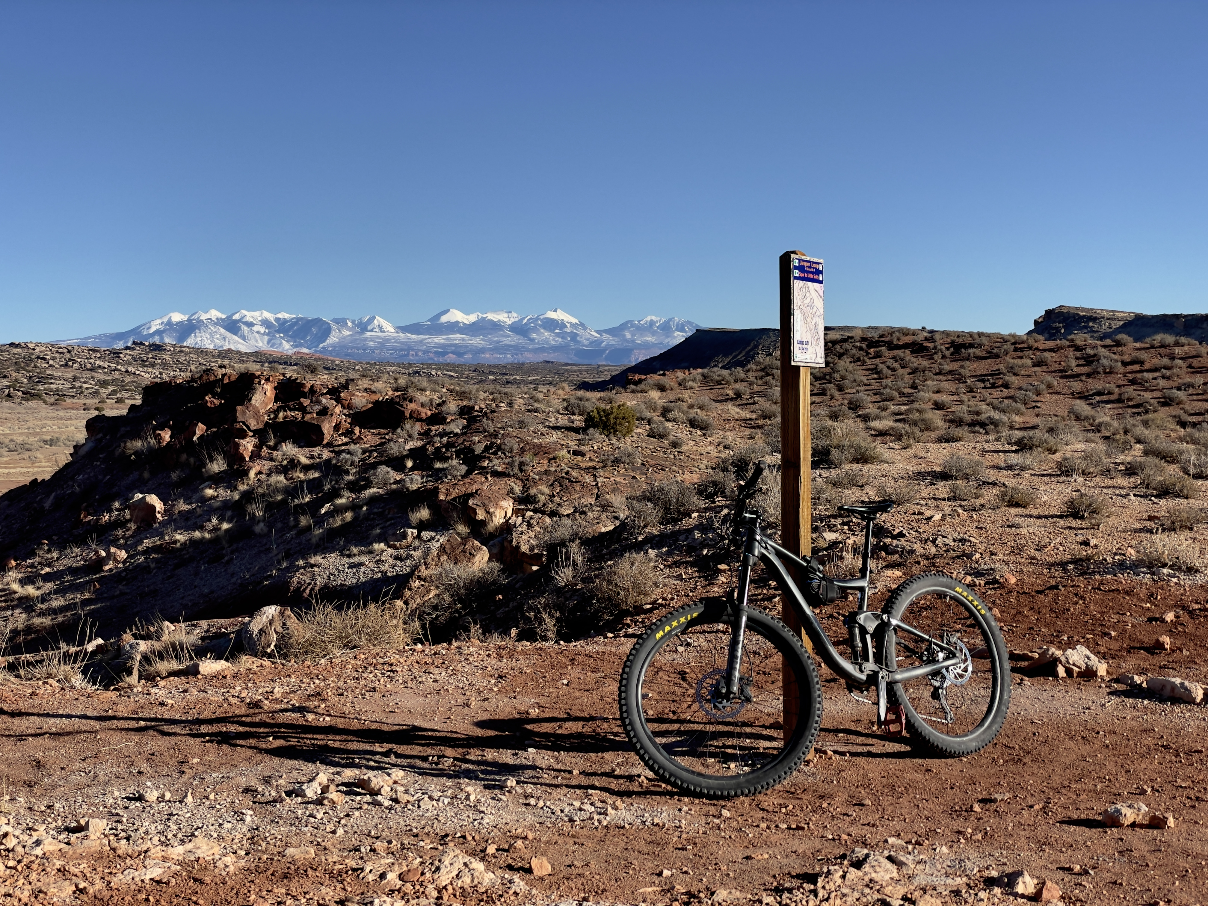 There are easier sections of Klondike, as well. The Juniper trails in the northeast part have great views and are very flowy. 